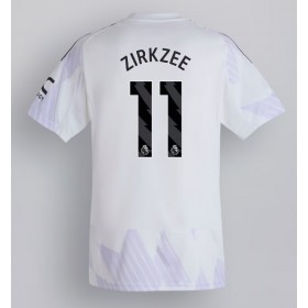 Pánské fotbalový oblečení Manchester United Joshua Zirkzee #11 Venkovní košile 2025-26 Krátkým Rukávem